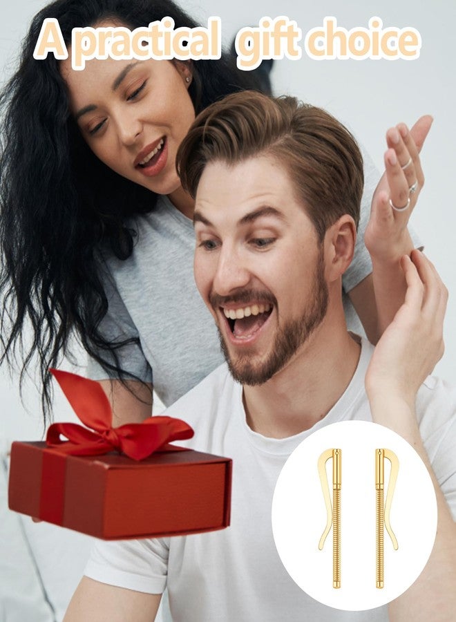 RupeeRise 2 Pcs Money Clip, Premium Cash Clip for Men, Slim Wallet Accessory with Secure Hold Replacement for Bifold Wallets Suitable for Business Travel and Tourism - Image 4